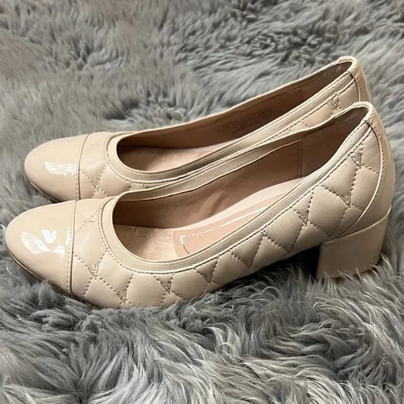 Vionic | Women's Olympia Ruby Quilted Pump | Nude | Size 8 - Picture 3 of 5